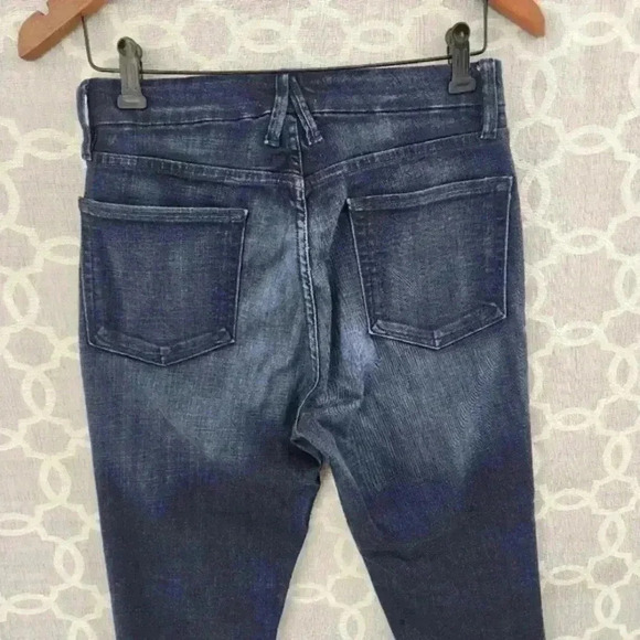 27" Good American‎ Good Waist Crop Blue Stretched Skinny Women's Jeans - Picture 6 of 11